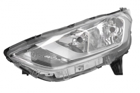 Far fata Stanga (H15/H7/PW24W/W5W, electric, cu motor, culoare insert: alb) potrivit FORD TOURNEO CONNECT V408 NADWOZIE WIELKO, TRANSIT CONNECT 05.18-10.19 [0]