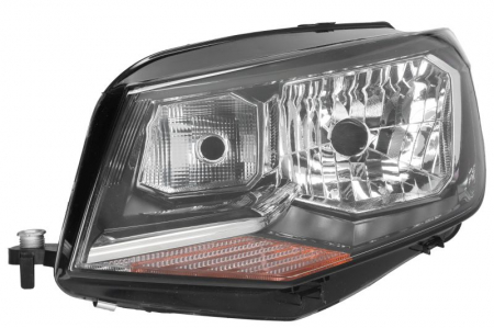 Iluminat auto - Far fata Stanga (H21W/H4/W21, electric, cu motor) potrivit VW CADDY IV, CADDY IV/MINIVAN
