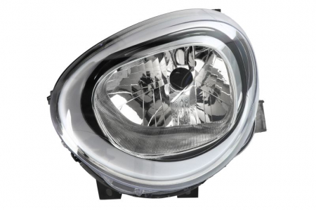 Far fata Stanga (H4, electric, cu motor, culoare insert: negru) potrivit FIAT 500X 09.14- [0]