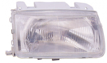 Faruri - Far fata stanga potrivit VW POLO, POLO III, POLO III CLASSIC, POLO/HATCHBACK, POLO/KOMBI (H4, electric, cu motor, culoare interior: argintiu)