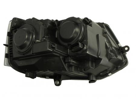 Far fata stanga (H4, electric, cu motor, culoare interior: negru) potrivit VW MULTIVAN T5, TRANSPORTER T5 [1]