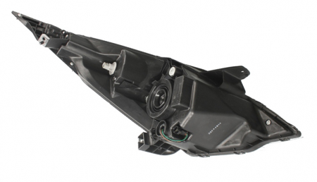 Far fata Stanga (H4, electric, cu motor, culoare semnalizator: transparent) potrivit CHEVROLET SPARK -12.12 [1]