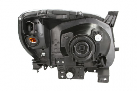 Far fata Stanga (H4, electric, fara motoras, culoare insert: cromat, culoare semnalizator: galben) potrivit MAZDA BT-50 [1]