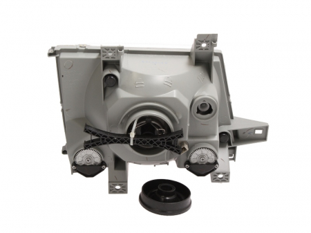 Far fata Stanga potrivit MITSUBISHI FUSO (H4, electric, fara motoras, culoare insert: cromat) [1]