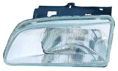 Far fata stanga (H4, electric, fara motoras, culoare interior: argintiu) potrivit CITROEN BERLINGO, BERLINGO/MINIVAN