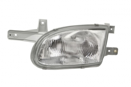 Far fata stanga (H4, electric, fara motoras, culoare interior: argintiu) potrivit HYUNDAI ACCENT, ACCENT I [0]