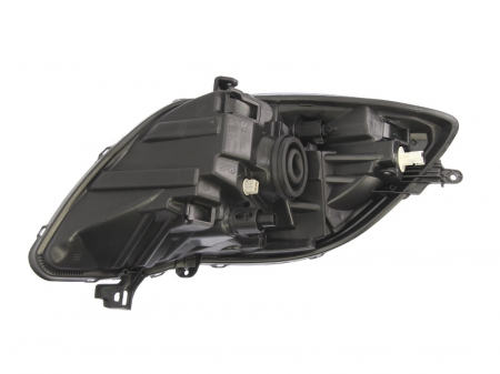 Far fata stanga (H4, electric, fara motoras, culoare interior: cromat, culoare semnalizator: transparent) potrivit TOYOTA YARIS [1]