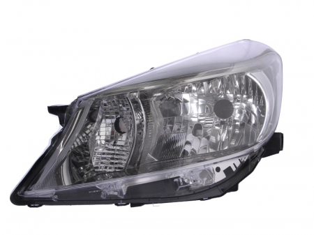 Far fata stanga (H4, electric, fara motoras, culoare interior: gri) potrivit TOYOTA YARIS, YARIS/HATCHBACK [0]