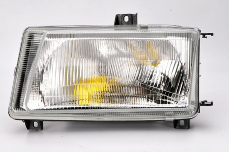 Far fata Stanga (H4, electric, manual, fara motoras, culoare insert: argintiu) potrivit VW CADDY II, CADDY II/MINIVAN, POLO, POLO III CLASSIC [0]