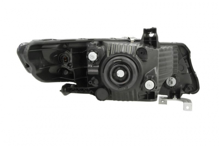 Far fata Stanga (H4, electric, manual, fara motoras, culoare insert: gri, culoare semnalizator: alb) potrivit HONDA CITY, CITY IV, CITY V, CR-Z, JAZZ III -12.11 [1]