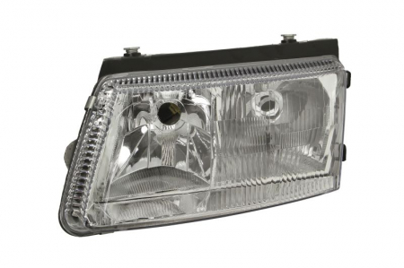 Far fata stanga (H4/H7, electric, fara motoras, culoare interior: argintiu) potrivit VW PASSAT B5 -11.00 [0]