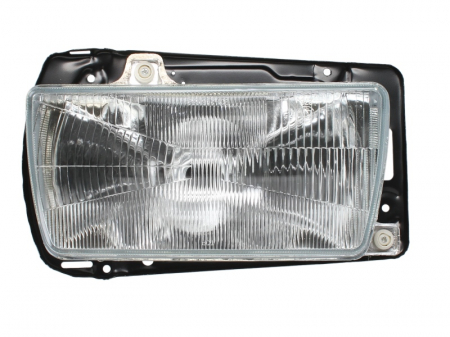 Far fata stanga (H4, manual, fara motoras, culoare interior: argintiu) potrivit VW JETTA II [0]