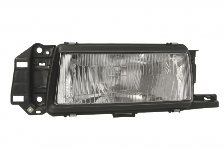 Faruri - Far fata stanga potrivit MAZDA 323 C IV, 323 F IV, 323 S IV (H4, manual, fara motoras, culoare interior: cromat)