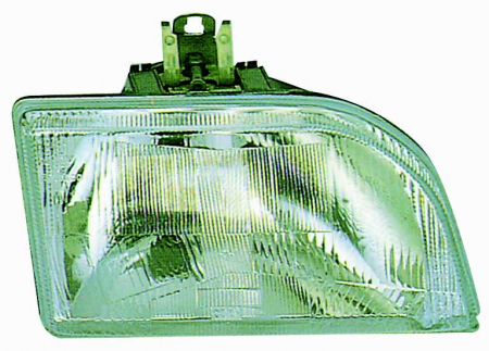 Faruri - Far fata stanga potrivit FORD FIESTA III, FIESTA/HATCHBACK, FIESTA/MINIVAN (H4, mecanic, fara motoras, culoare interior: argintiu)