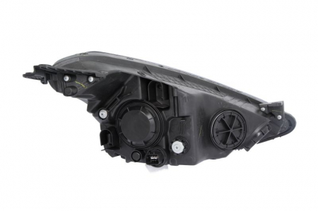 Far fata stanga (H4/PY21W/W5W, electric, culoare interior: negru, culoare semnalizator: transparent) potrivit HYUNDAI I10 II [1]