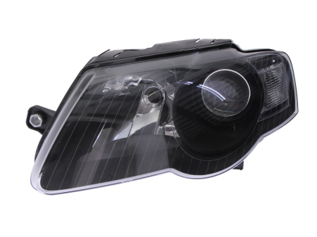 Far fata Stanga (H7, electric, cu motor, culoare insert: negru) potrivit VW PASSAT B6 Iluminat auto - Far fata Stanga (H7, electric, cu motor, culoare insert: negru) potrivit VW PASSAT B6