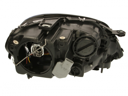 Far fata stanga (H7, electric, cu motor, culoare interior: cromat, culoare semnalizator: galben) potrivit MERCEDES M (W164) [1]