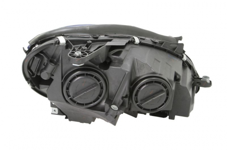 Far fata stanga (H7, electric, cu motor, culoare interior: cromat, culoare semnalizator: transparent) potrivit MERCEDES C (C204), C T-MODEL (S204), C (W204) [1]