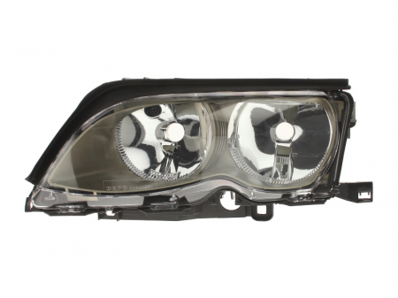 Far fata stanga potrivit BMW 3 (E46) pana in 2005 (H7, electric, cu motor, culoare interior: cromat) [0]