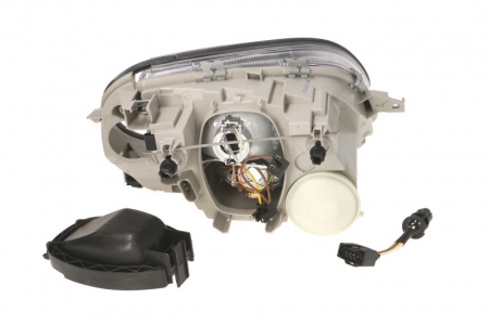 Far fata Stanga (H7, electric, fara motoras, culoare insert: argintiu, culoare semnalizator: transparent) potrivit MERCEDES SLK (R170) -04.04 [1]