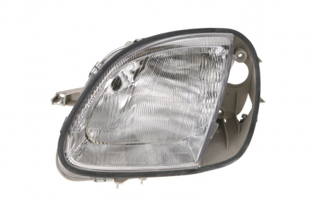 Far fata Stanga (H7, electric, fara motoras, culoare insert: argintiu, culoare semnalizator: transparent) potrivit MERCEDES SLK (R170) -04.04 [0]