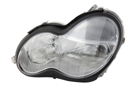 Far fata stanga (H7, electric, fara motoras, culoare interior: argintiu, culoare semnalizator: transparent) potrivit MERCEDES C T-MODEL (S203), C (W203) -03.04 [0]