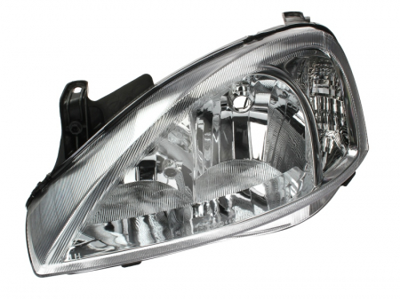 Far fata stanga (H7, electric, fara motoras, culoare interior: cromat, culoare semnalizator: alb) potrivit OPEL COMBO TOUR, COMBO/MINIVAN, CORSA C, CORSA C/HATCHBACK -12.02 [0]
