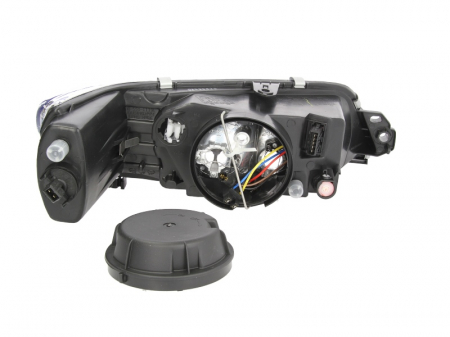 Far fata stanga (H7, electric, fara motoras, culoare interior: cromat) potrivit PEUGEOT 306, 306/HATCHBACK, 306/KOMBI 01.99- [1]