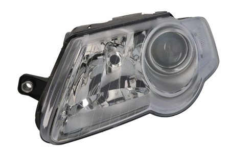 Far fata Stanga (H7/H7, electric, cu motor, culoare insert: cromat/negru) potrivit VW PASSAT B6 [0]