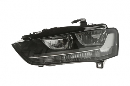 Far fata stanga (H7/H7, electric, cu motor, culoare interior: negru, culoare semnalizator: alb) potrivit AUDI A4 ALLROAD B8, A4 B8 [0]