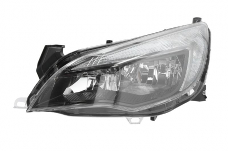 Far fata stanga (H7/H7, electric, cu motor, culoare interior: negru) potrivit OPEL ASTRA J, ASTRA J GTC [0]