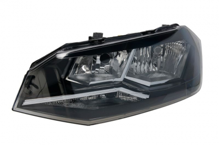 Faruri - Far fata Stanga potrivit VW POLO VI (H7/H7, electric, cu motor)