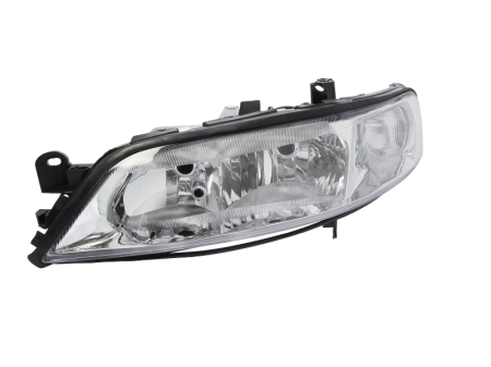 Far fata Stanga (H7/H7, electric, fara motoras, culoare insert: cromat, culoare semnalizator: alb) potrivit OPEL VECTRA B -07.03 [1]