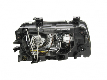 Far fata Stanga (H7/H7, electric, fara motoras, culoare insert: cromat) potrivit AUDI A4 B5 [2]