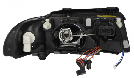 Far fata stanga (H7/H7, electric, fara motoras, culoare interior: cromat) potrivit AUDI A4 B5 [2]