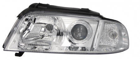 Far fata stanga (H7/H7, electric, fara motoras, culoare interior: cromat) potrivit AUDI A4 B5 [1]