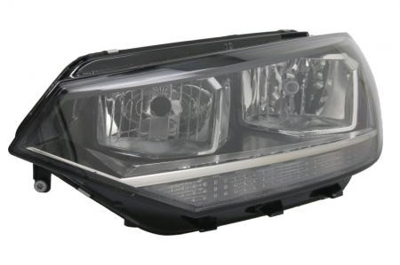 Iluminat auto - Far fata Stanga (H7/H7/PW24W/W21W, electric, cu motor) potrivit VW TOURAN 05.15-