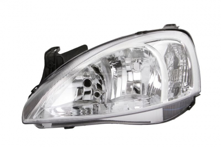 Far fata stanga (H7/H7/PY21W/W5W, electric, cu motor, culoare interior: cromat) potrivit OPEL COMBO TOUR, COMBO/MINIVAN, CORSA C, CORSA C/HATCHBACK [0]