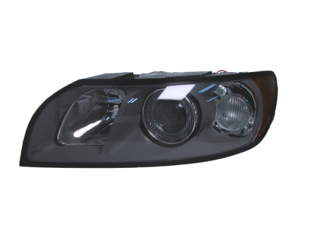 Far fata Stanga (H7/HB3, electric, cu motor, culoare insert: gri) potrivit VOLVO S40 II, V50 [0]
