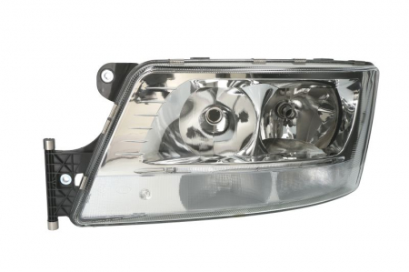 Iluminat auto - Far fata Stanga (H7/LED/PY21W, electric, cu motor) potrivit MAN TGS I, TGX I 06.06-09.21