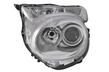 Far fata Stanga (H7/PY21W/W5W, electric, culoare insert: cromat) potrivit CITROEN C1 II [0]