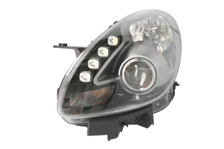 Faruri - Far fata Stanga potrivit ALFA ROMEO GIULIETTA (halogen, H1/H7, electric, cu motor, bec, culoare insertie: titan)