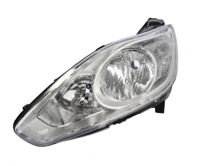 Far fata stanga (halogen, H1/H7, electric, cu motor, culoare interior: cromat, culoare semnalizator: galben) potrivit FORD C-MAX II, GRAND C-MAX [0]
