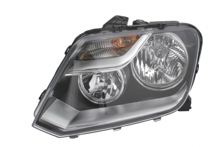 Iluminat auto - Far fata Stanga potrivit VW AMAROK pana in 2016 (halogen, H1/H7, electric, cu motor, culoare semnalizator: transparent)