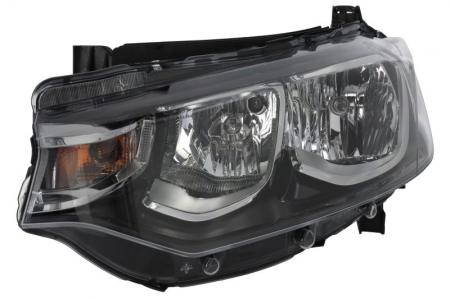 Iluminat auto - Far fata Stanga potrivit CITROEN C-ELYSEE (halogen, H1/H7/W5W, electric)