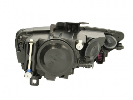 Far fata Stanga potrivit AUDI A3 pana in 2016 (halogen, H15/H7/PSY24W, electric, cu motor, bec, culoare insert: argintiu) [1]