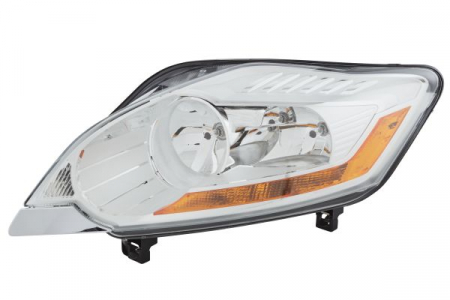 Far fata Stanga potrivit FORD KUGA I pana in 2013 (halogen, H21W/H7/H7/W5W, electric, cu motor, bec) [2]