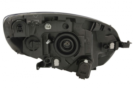 Far fata Stanga (halogen, H4, electric, cu motor, culoare insert: cromat, culoare semnalizator: transparent) potrivit CITROEN C1 -04.14 [1]