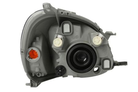 Far fata Stanga (halogen, H4/PY21W, electric, fara motoras, culoare insert: gri, culoare semnalizator: alb) potrivit TOYOTA YARIS -06.03 [1]