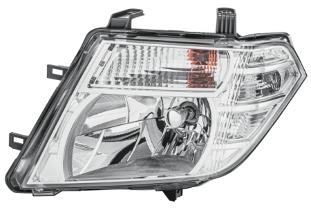 Far fata Stanga (halogen, H4/PY21W/W5W, electric, cu motor, bec) potrivit NISSAN NAVARA NP300, PATHFINDER III, PATHFINDER IV 01.05-12.07 [0]